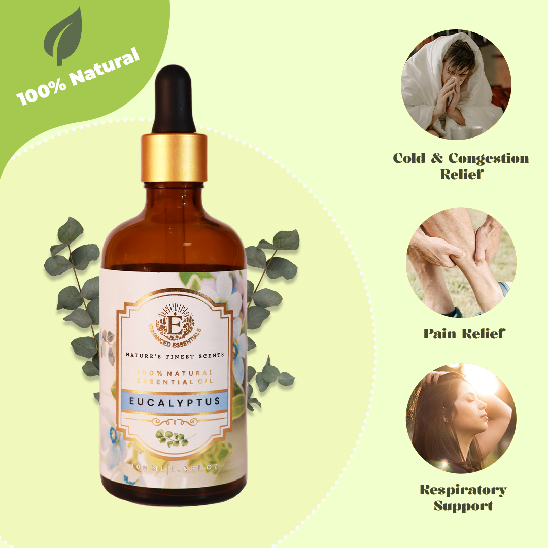 Eucalyptus – 100% Natural Essential Oil (100 mL)