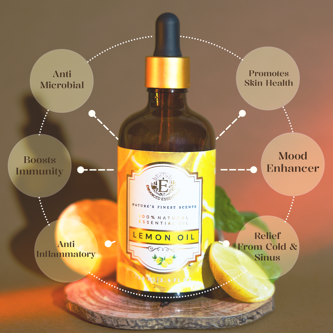 Lemon – 100% Natural Essential Oil (100 mL)