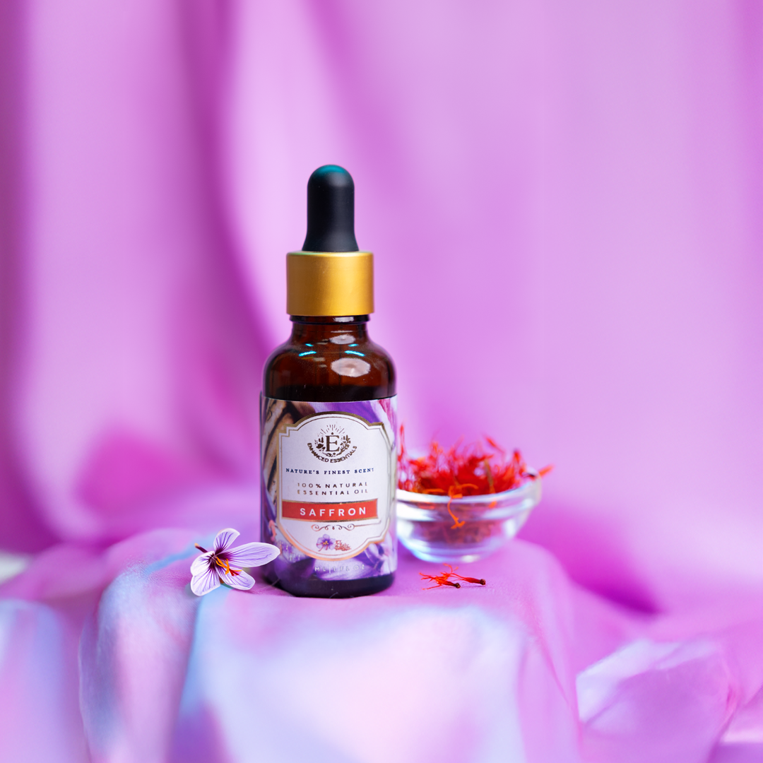 Soothing Fusion Of Saffron & Chamomile - 100% Natural Essential Oil (2 x 30 mL)