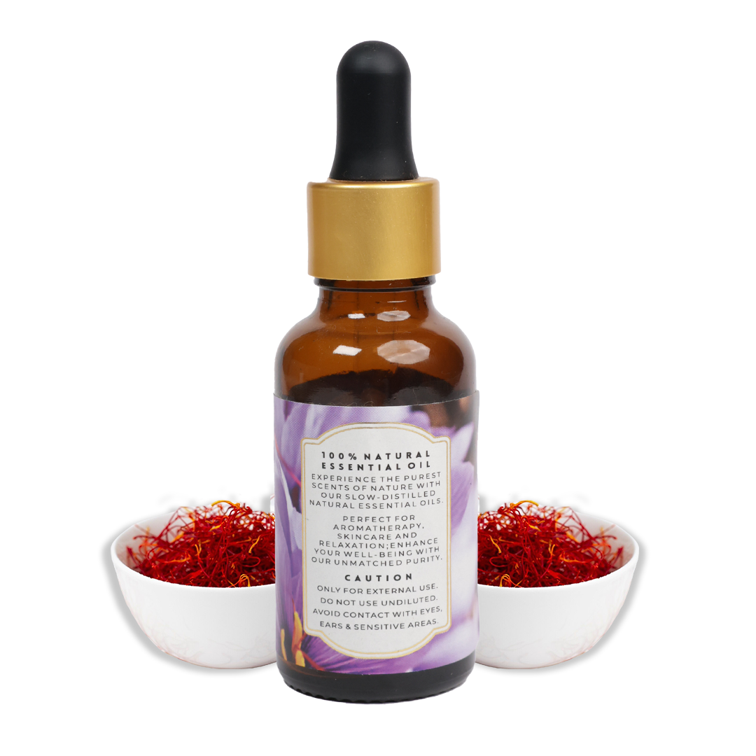 Saffron – 100% Natural Essential Oil (30 mL)