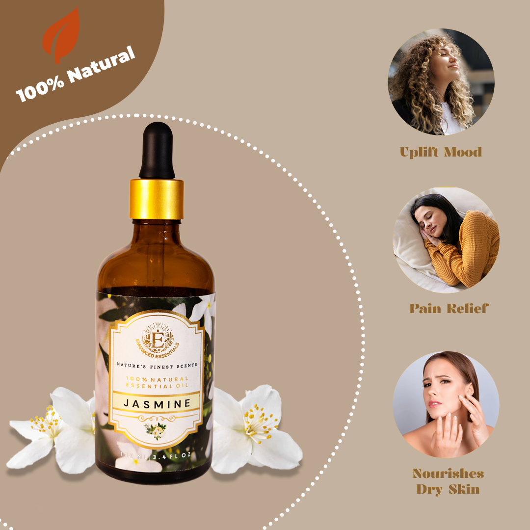 Jasmine – 100% Natural Essential Oil (100 mL)