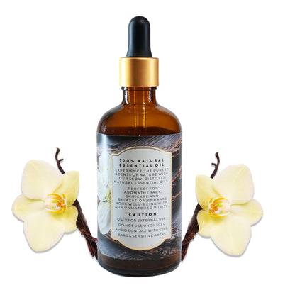 Vanilla – 100% Natural Essential Oil (100 mL)